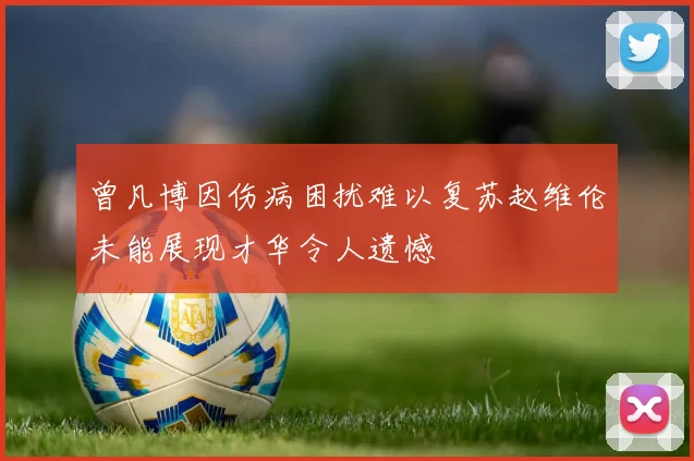 曾凡博因伤病困扰难以复苏赵维伦未能展现才华令人遗憾